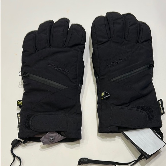 Burton Goretex Jet Black Insulated Gloves - Picture 1 of 3
